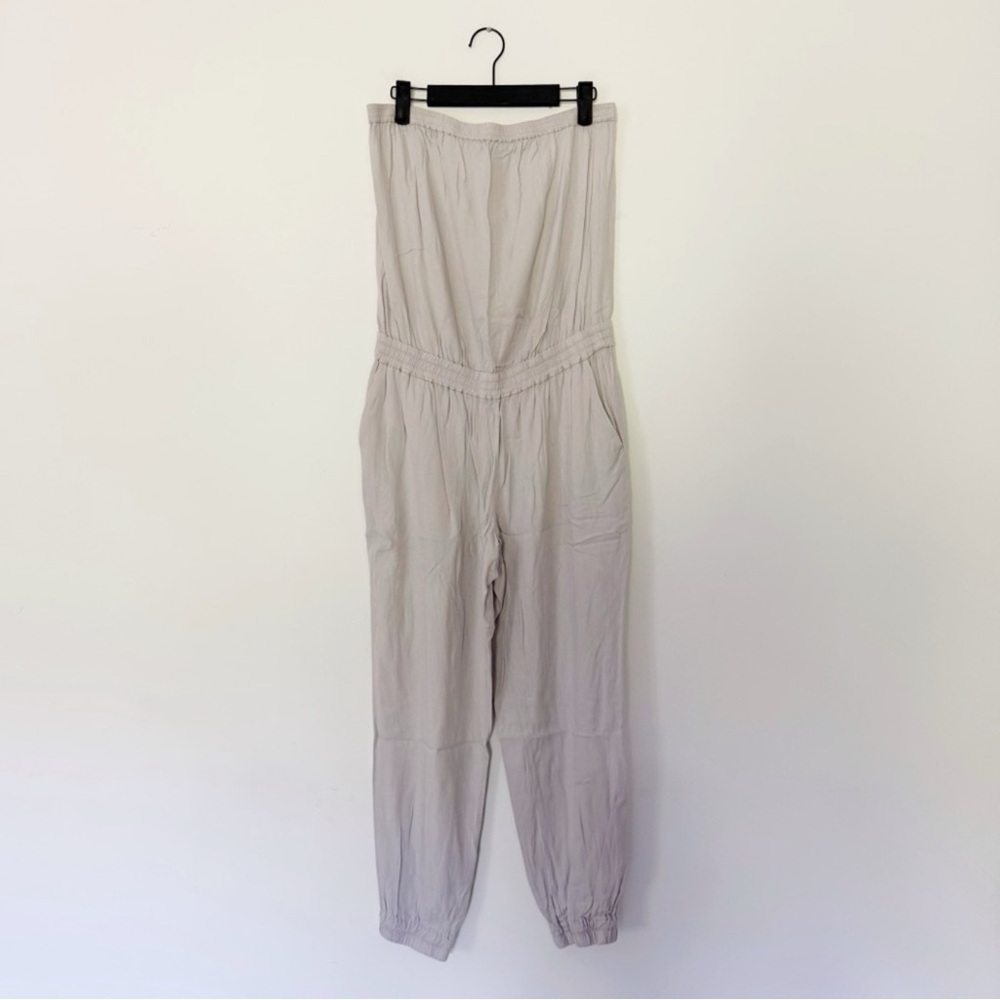 Aritzia Sunday Best Soft Lilac/White Romper
